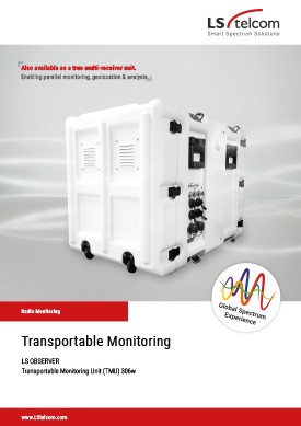 LS OBSERVER: Transportable Monitoring Unit (TMU)